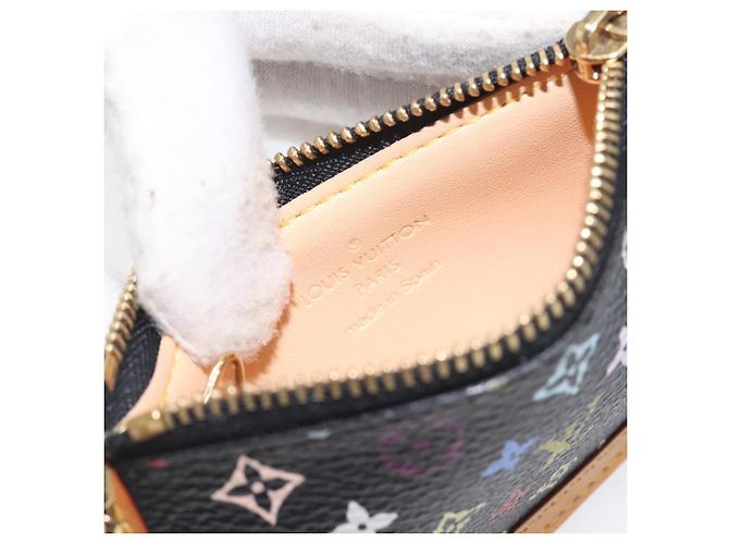 Pochette Clés Monogram in Tela Louis Vuitton Nero - vista 6