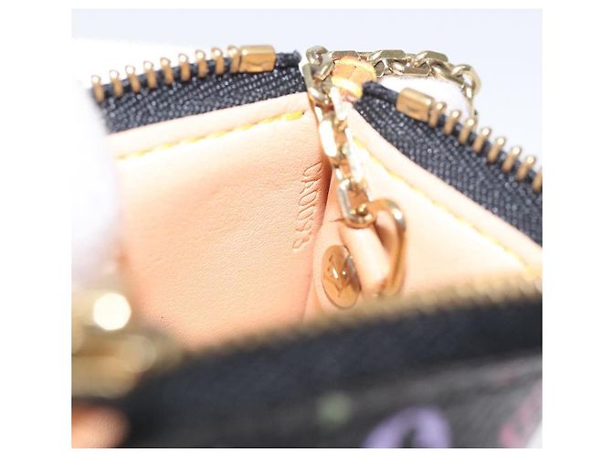 Pochette Clés Monogram in Tela Louis Vuitton Nero - vista 7