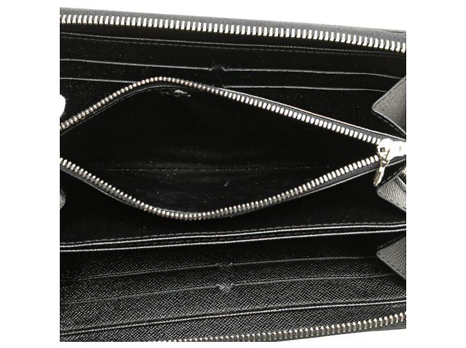 Cartera Zippy Epi Louis Vuitton Negro - vista 8