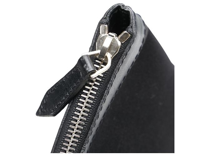 Borsa Clutch Balenciaga Navy Clip L Nero - vista 5