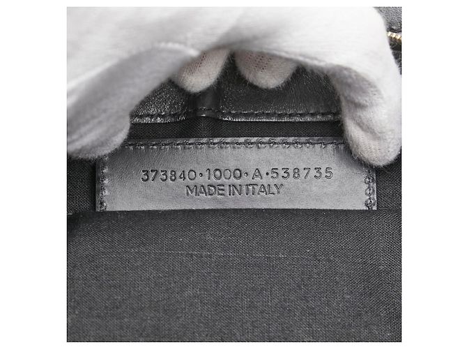 Borsa Clutch Balenciaga Navy Clip L Nero - vista 8