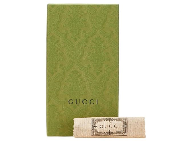 Portafoglio lungo con zip Gucci GG Marmont Beige - vista 10
