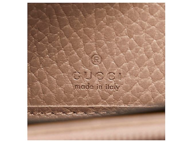 Portafoglio lungo con zip Gucci GG Marmont Beige - vista 8