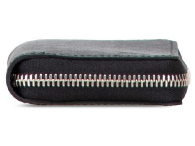 Porta-moedas Zippy em Taiga Louis Vuitton Preto Cinza - vista 3
