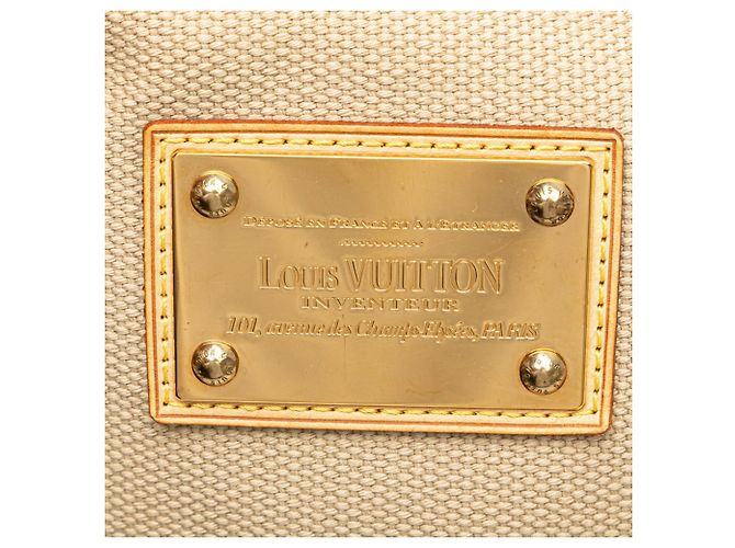 Louis Vuitton Antigua Cabas MM Tasche Rot Beige - Ansicht 5