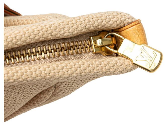 Louis Vuitton Antigua Cabas MM Tasche Rot Beige - Ansicht 6
