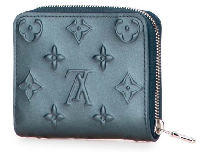 Monedero Zippy Moonogram Louis Vuitton Azul - vista 2