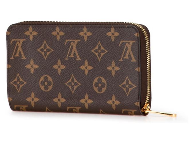 Cartera Zippy Monogram Louis Vuitton Castaño - vista 2