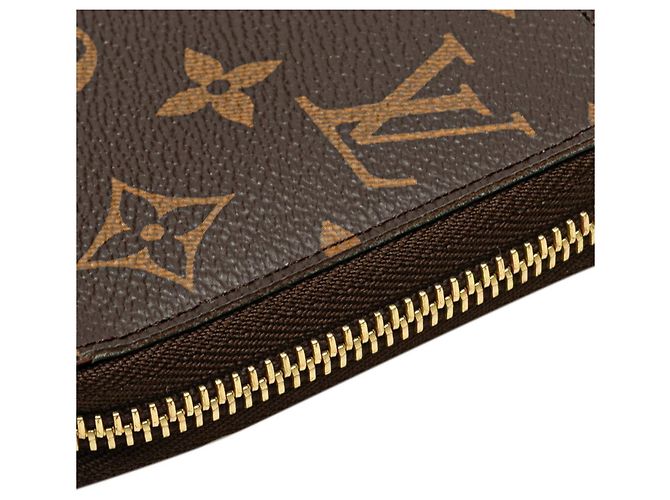 Cartera Zippy Monogram Louis Vuitton Castaño - vista 5
