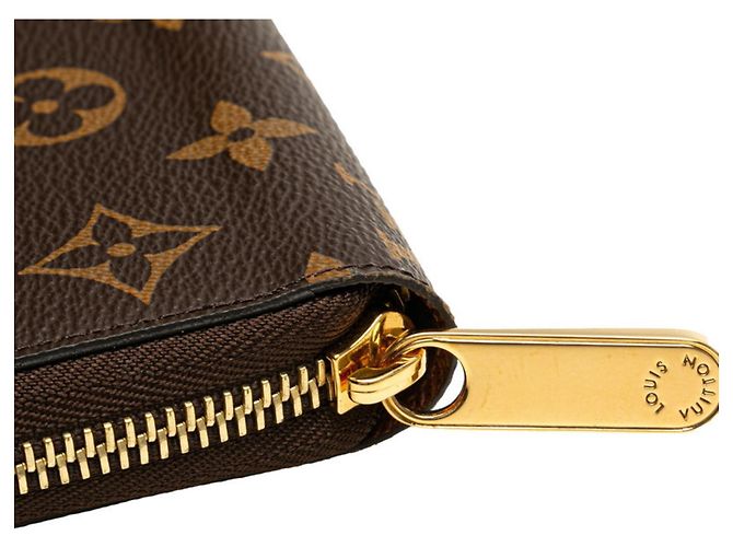 Cartera Zippy Monogram Louis Vuitton Castaño - vista 6
