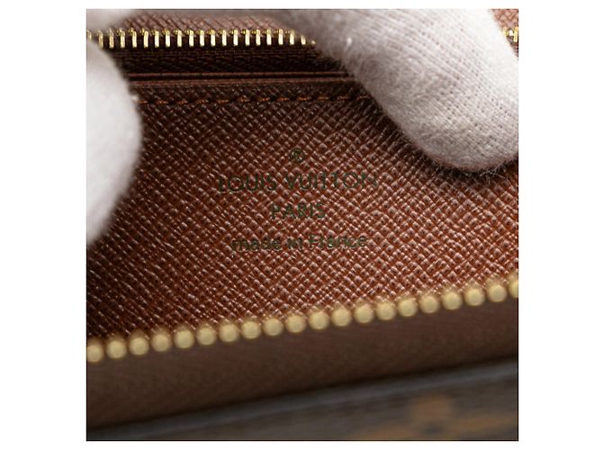 Cartera Zippy Monogram Louis Vuitton Castaño - vista 9
