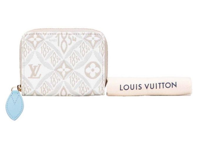 Monedero Zippy Monogram Louis Vuitton Blanco Beige - vista 10