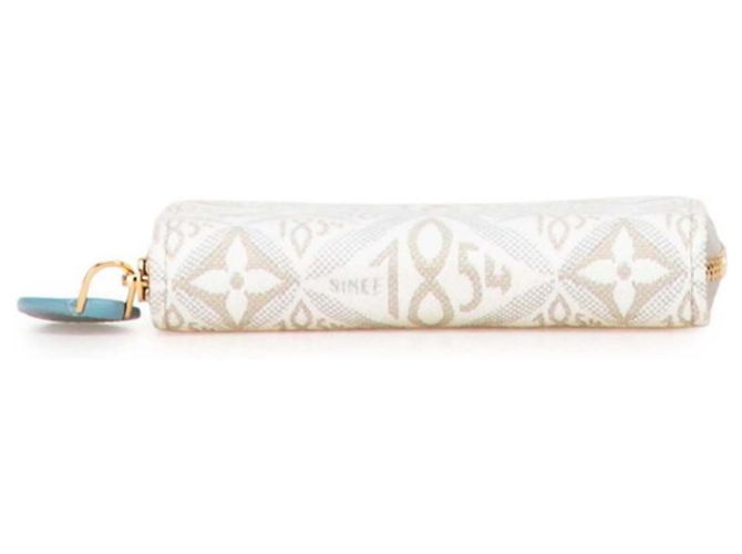 Monedero Zippy Monogram Louis Vuitton Blanco Beige - vista 3