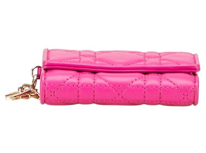 Cartera Lady Lotus Cannage de Christian Dior Rosa - vista 3
