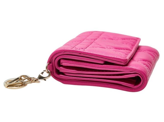 Cartera Lady Lotus Cannage de Christian Dior Rosa - vista 4