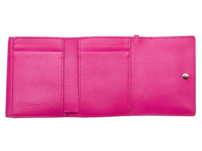 Cartera Lady Lotus Cannage de Christian Dior Rosa - vista 6
