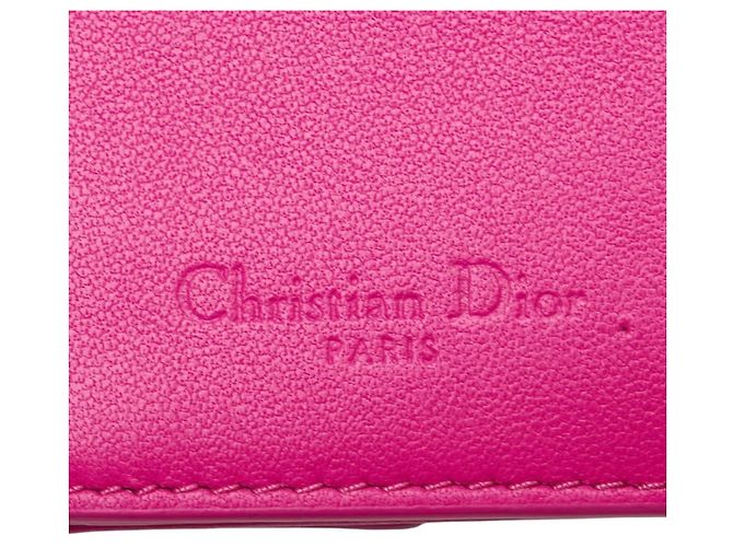 Cartera Lady Lotus Cannage de Christian Dior Rosa - vista 8