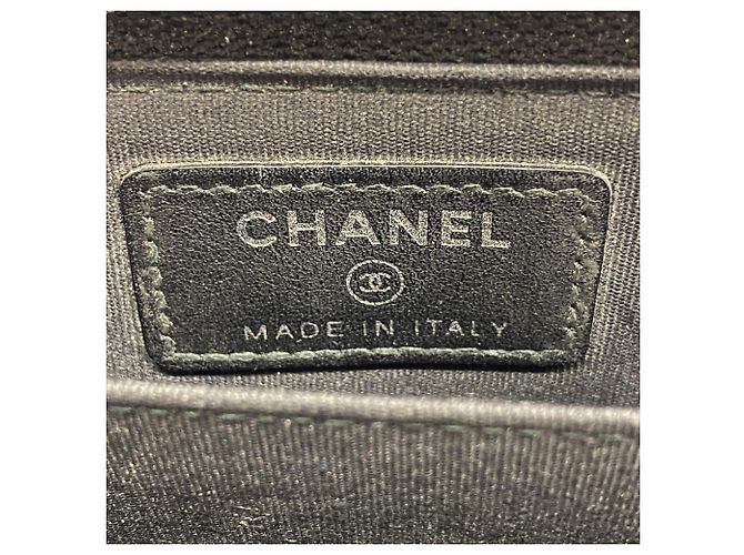 Boy Monedero de cuero negro Chanel - vista 4