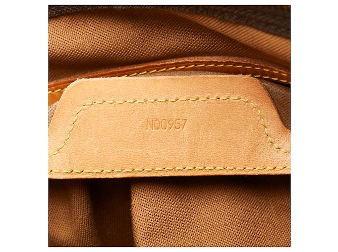 Borsa Boston/spalla Flanery 45 Monogramma Louis Vuitton Marrone - vista 12