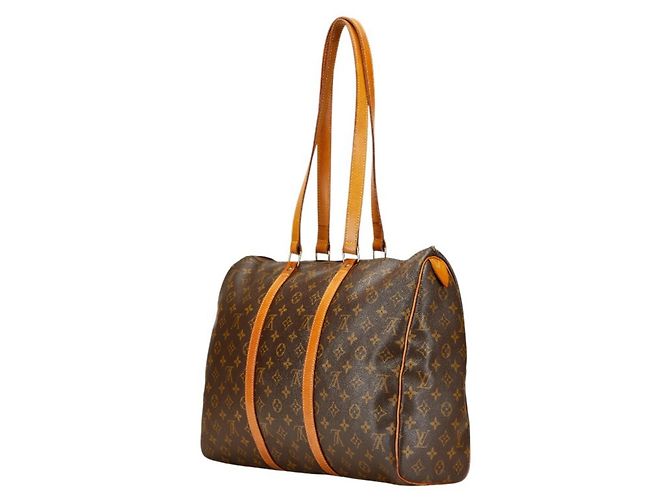 Borsa Boston/spalla Flanery 45 Monogramma Louis Vuitton Marrone - vista 2