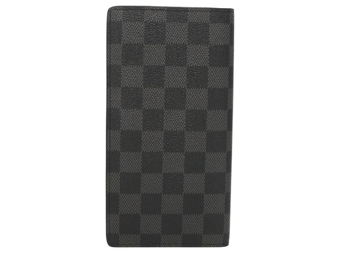 Louis Vuitton Brazza Long Bifold Damier Marrone - vista 2