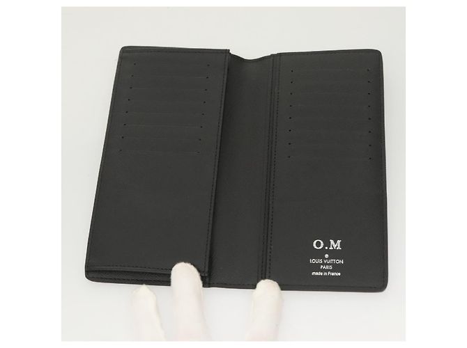 Louis Vuitton Brazza Long Bifold Damier Marrone - vista 4