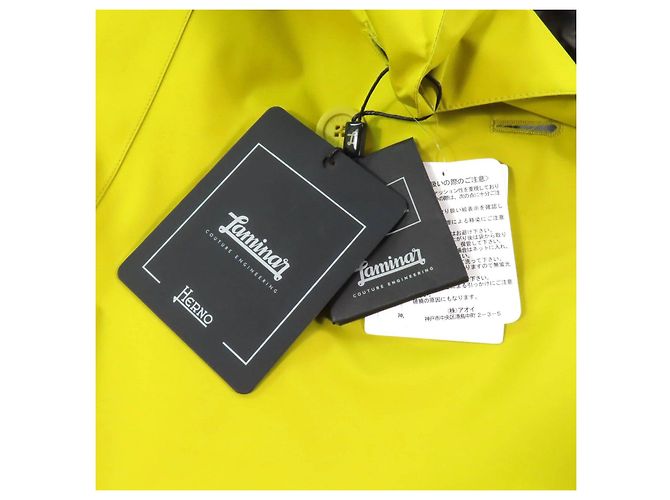 Autre Marque Chaqueta de Nylon GORE-TEX Herno Amarillo - vista 13