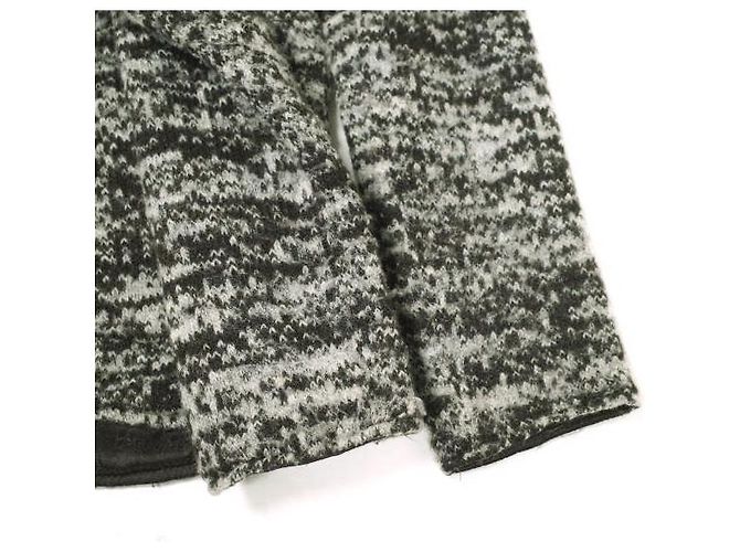 Autre Marque FWK by ENGINEERED GARMENTS Shawl Collar Knit Jacket Wool Blend Outerwear Grey - view 6