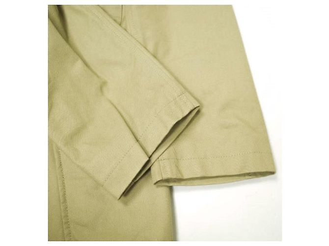 Autre Marque Abrigo de sarga de algodón Sanca × BEAMS BOY Beige - vista 5
