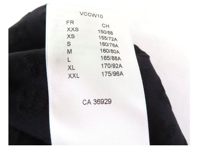 Seidenrock mit Monogramm von Louis Vuitton Schwarz - Ansicht 9
