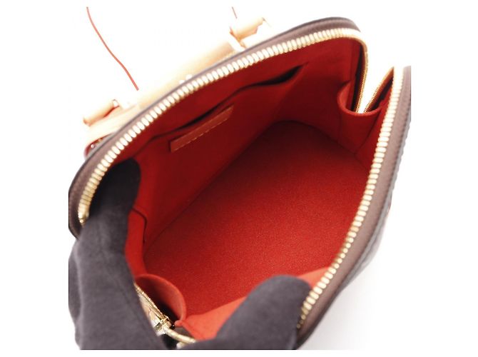 Zaino Alma Monogram Louis Vuitton Marrone - vista 3