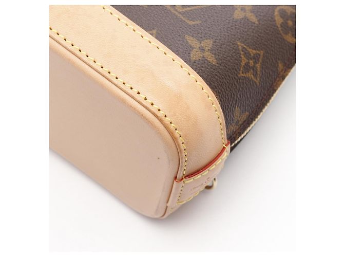 Zaino Alma Monogram Louis Vuitton Marrone - vista 5