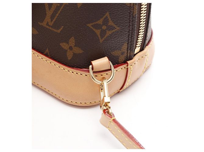 Zaino Alma Monogram Louis Vuitton Marrone - vista 7