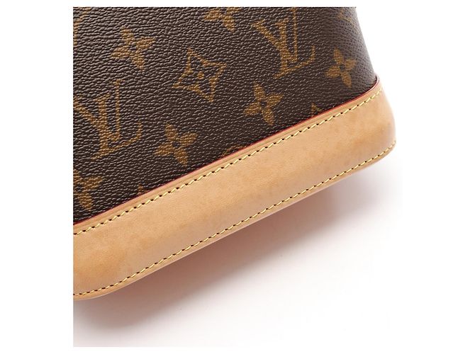 Zaino Alma Monogram Louis Vuitton Marrone - vista 8