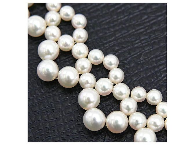 Collana di Perle MIKIMOTO Au750 D'oro - vista 7