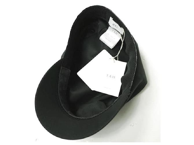 Autre Marque Chapéu de algodão TAH marin Preto - vista 8