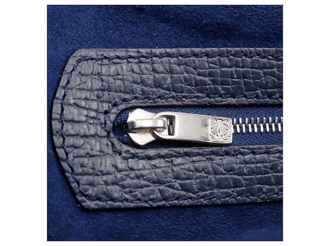 Borsa a spalla in pelle Loewe a spalla singola Grigio - vista 15