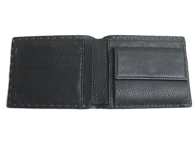 Billetera bifold de cuero Selleria de Fendi - vista 3