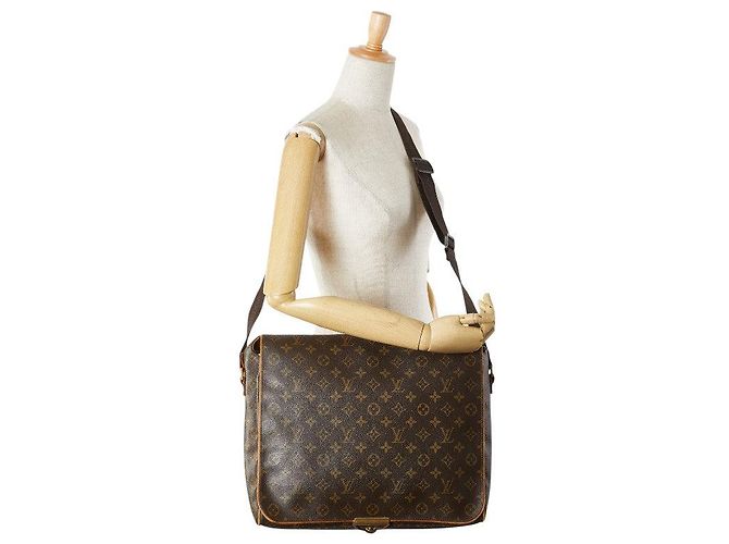 Borsa a Spalla Monogram Abbesses di Louis Vuitton Marrone - vista 15