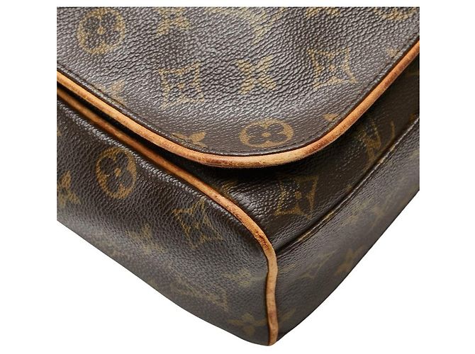 Borsa a Spalla Monogram Abbesses di Louis Vuitton Marrone - vista 5