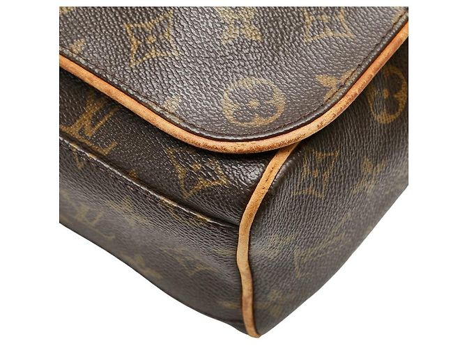 Borsa a Spalla Monogram Abbesses di Louis Vuitton Marrone - vista 6