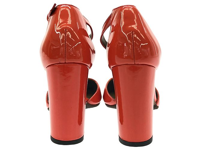 Marni Lackleder Pumps Orange - Ansicht 2