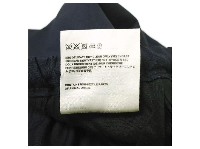 Pantalones de lana tropical ARI WO MH de Acne Studios Azul Azul marino - vista 10