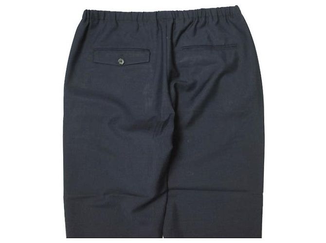 Pantalones de lana tropical ARI WO MH de Acne Studios Azul Azul marino - vista 8