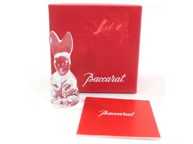Autre Marque Baccarat Rabbit Ornament Crystal Ornament - view 2