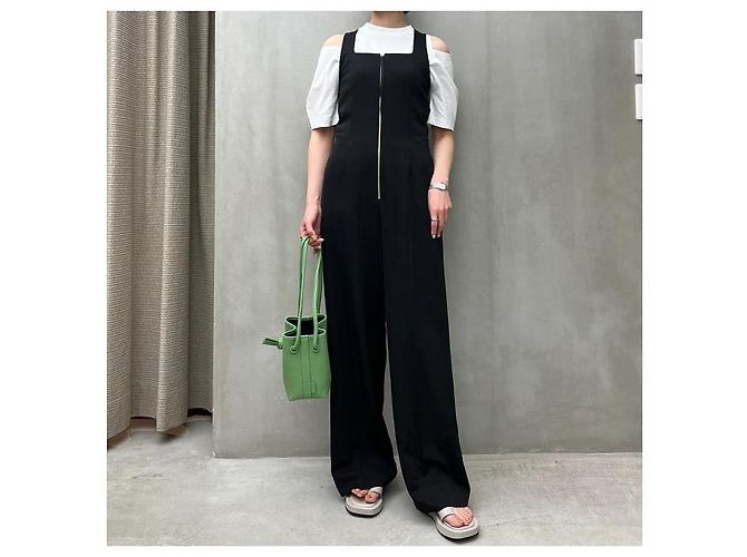 Autre Marque H BEAUTY&YOUTH RAYON TWILL Todo en Uno Negro - vista 3