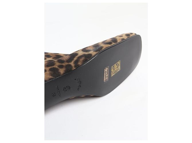Longchamp Bota de leopardo até o joelho La Cavalière - tamanho EU 39 - vista 5