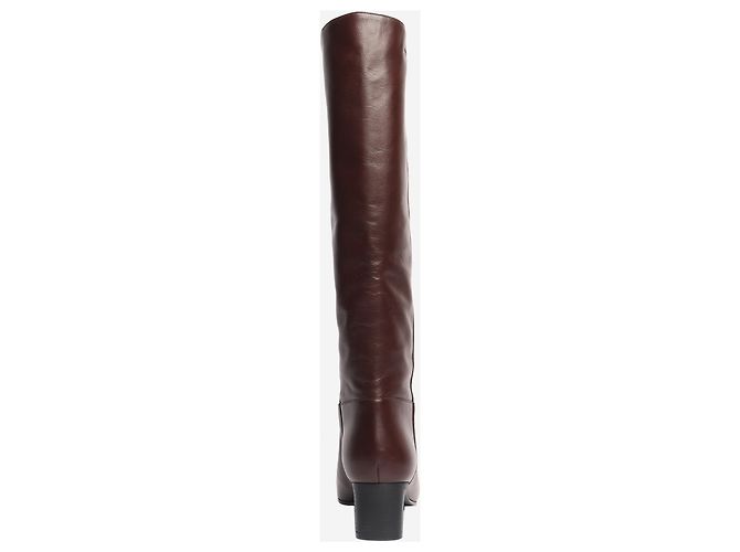 Longchamp La Cavalière oxblood knee high leather boots high leather boots - size EU 39 - view 3