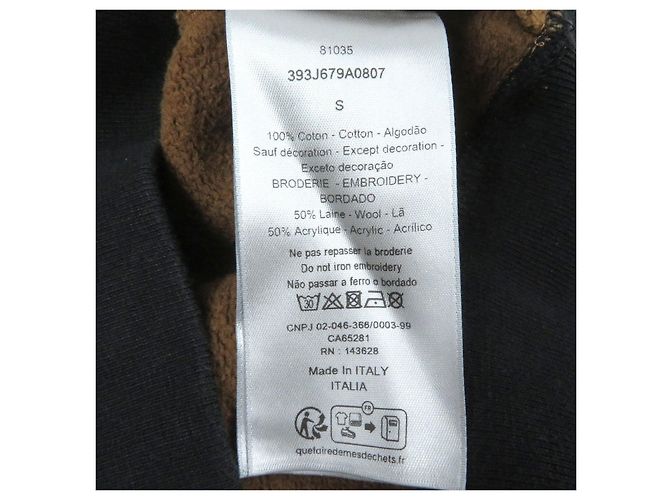 Baumwoll-Sweatshirt Dior×Denim Tears Braun - Ansicht 6