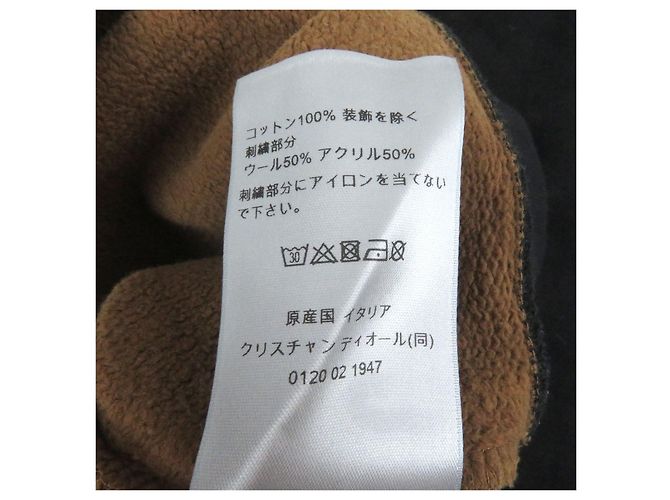Baumwoll-Sweatshirt Dior×Denim Tears Braun - Ansicht 7